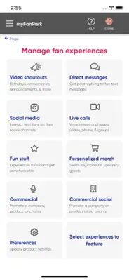 myFanPark android App screenshot 7